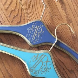 Mr & Mrs Hangers | Anthropologie | Wedding